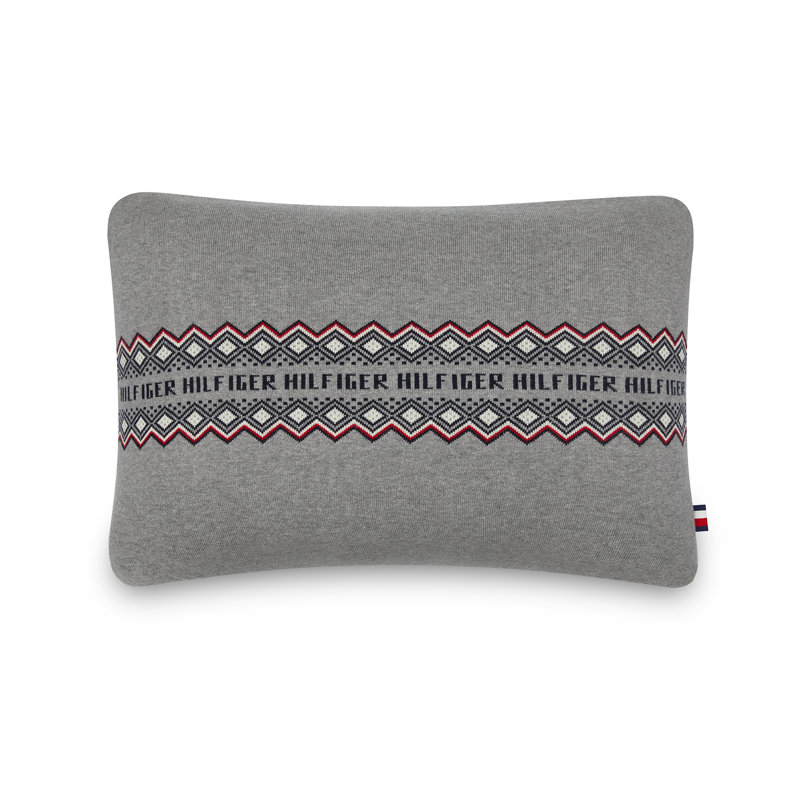 Tommy Hilfiger Hilfiger Lounge Cotton Indoor / Outdoor Geometric 15" Lumbar Pillow Wayfair